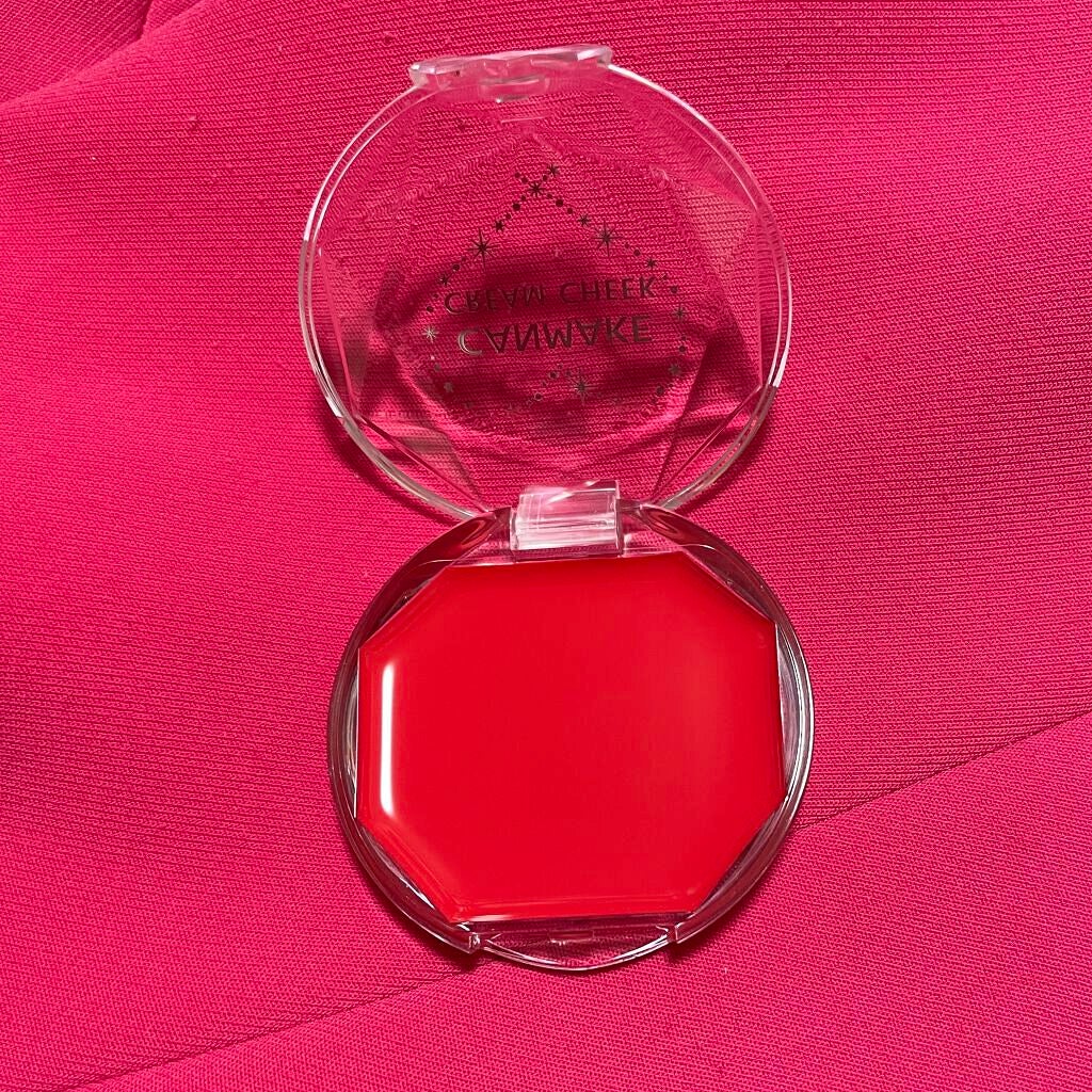 クリームチーク(クリアタイプ)/キャンメイク/ジェル・クリームチークを使ったクチコミ(2枚目)