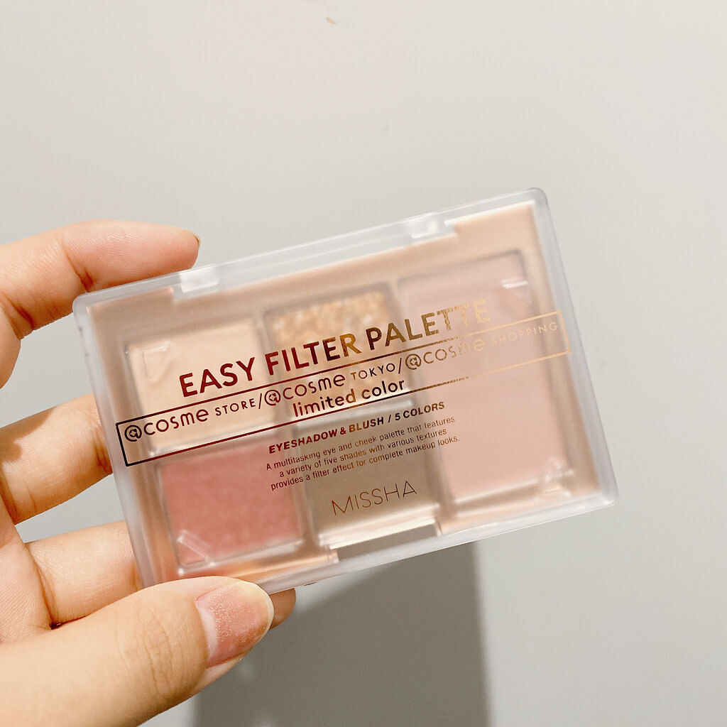 MISSHA イージー フィルター シャドウパレット/MISSHA/アイシャドウパレットを使ったクチコミ（2枚目）
