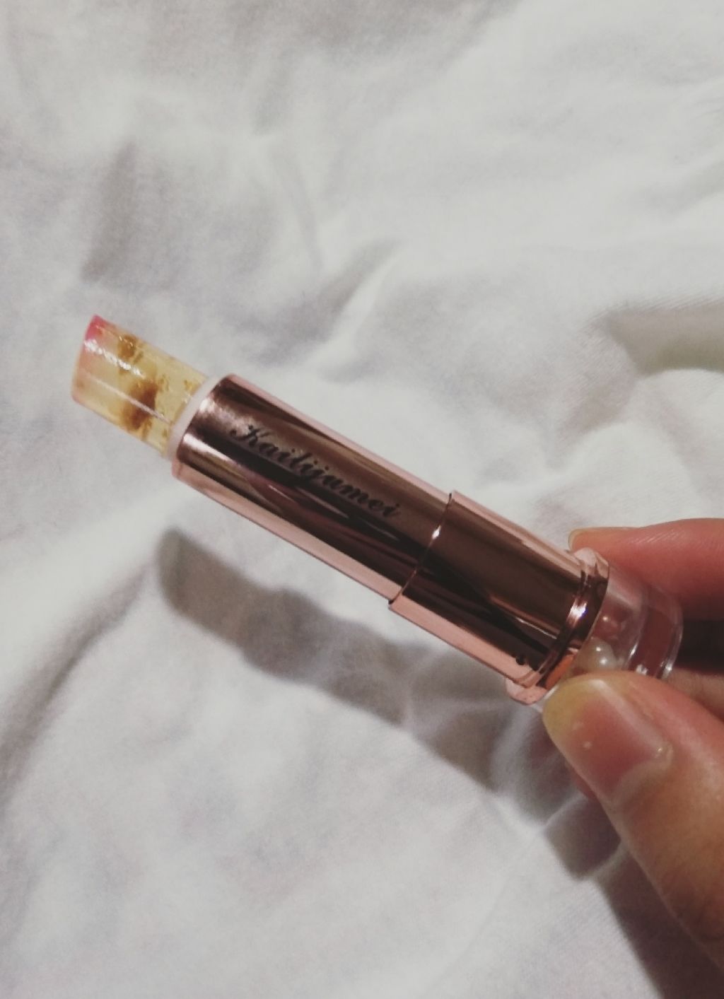 フラワーティントリップN オイルイン/Kailijumei/リップティントを使ったクチコミ（2枚目）