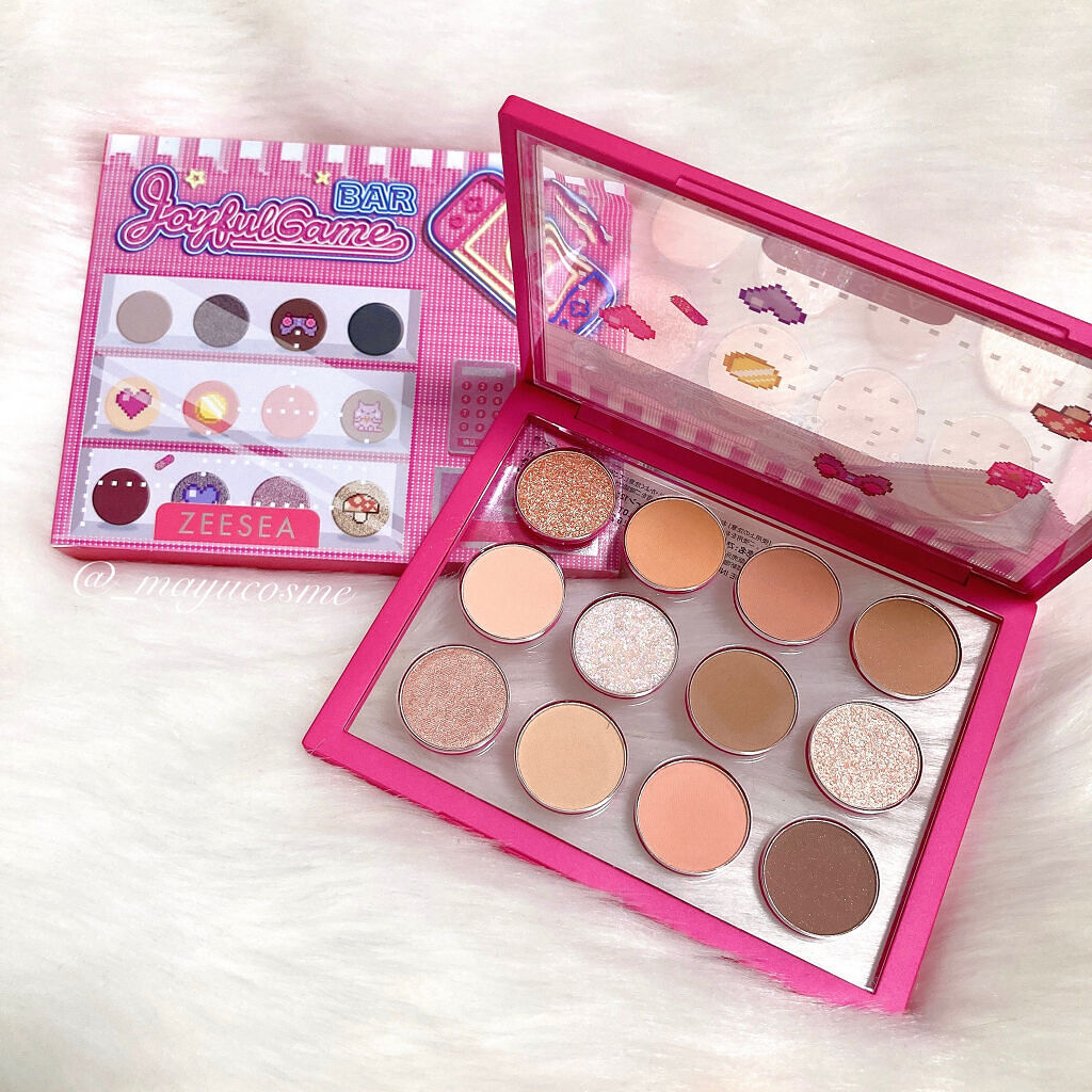 ZEESEA ピクセルシリーズ ベンディングマシーン12カラーアイシャドウパレット/ZEESEA/アイシャドウパレットを使ったクチコミ（3枚目）