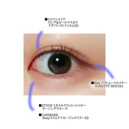 ミネラルクラッシィシャドー/エトヴォス/アイシャドウパレットを使ったクチコミ(2枚目)