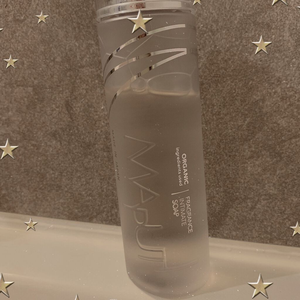 オーガニックフレグランスインティメイトソープ MAPUTI/MAPUTI/デリケートゾーンケアを使ったクチコミ（1枚目）