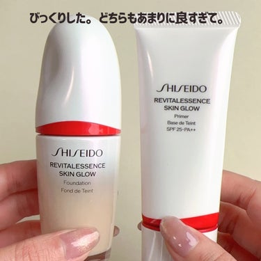 エッセンス スキングロウ ファンデーション/SHISEIDO/リキッドファンデーションを使ったクチコミ（2枚目）