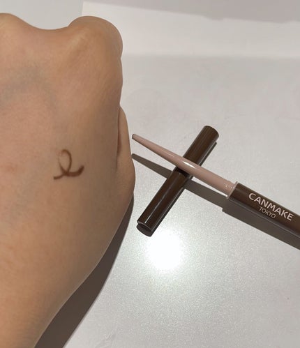 クリーミータッチライナー/キャンメイク/ジェルアイライナーを使ったクチコミ(3枚目)