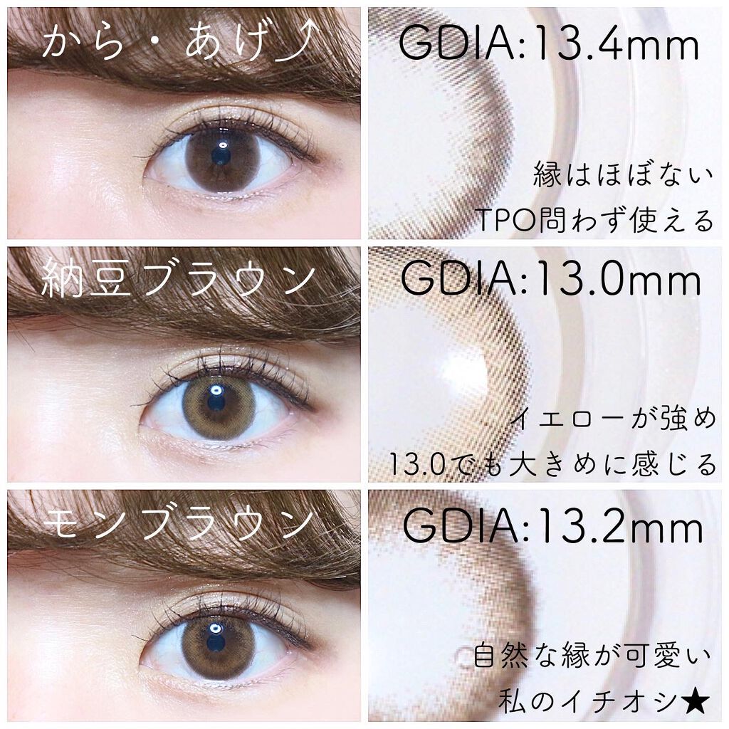 メイメ！/LARME/カラーコンタクトレンズを使ったクチコミ（3枚目）