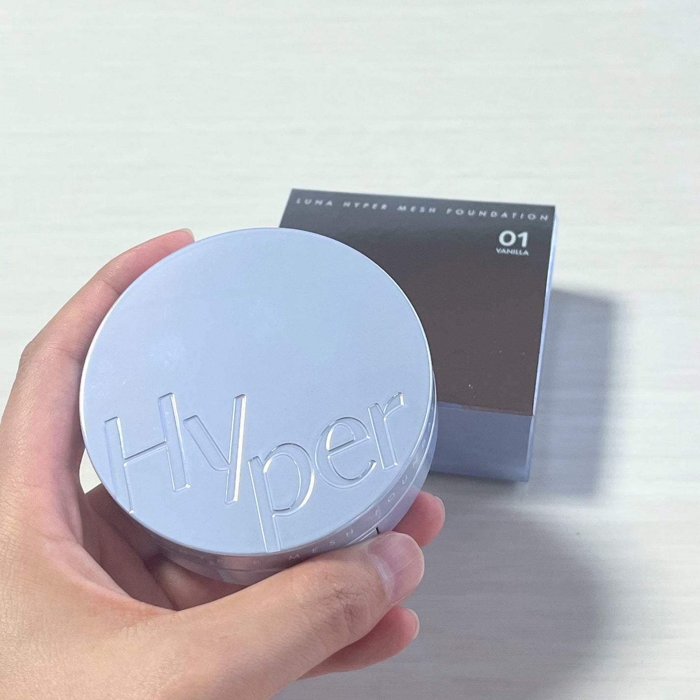 ハイパーメッシュファンデーション/LUNA/クッションファンデーションを使ったクチコミ(9枚目)