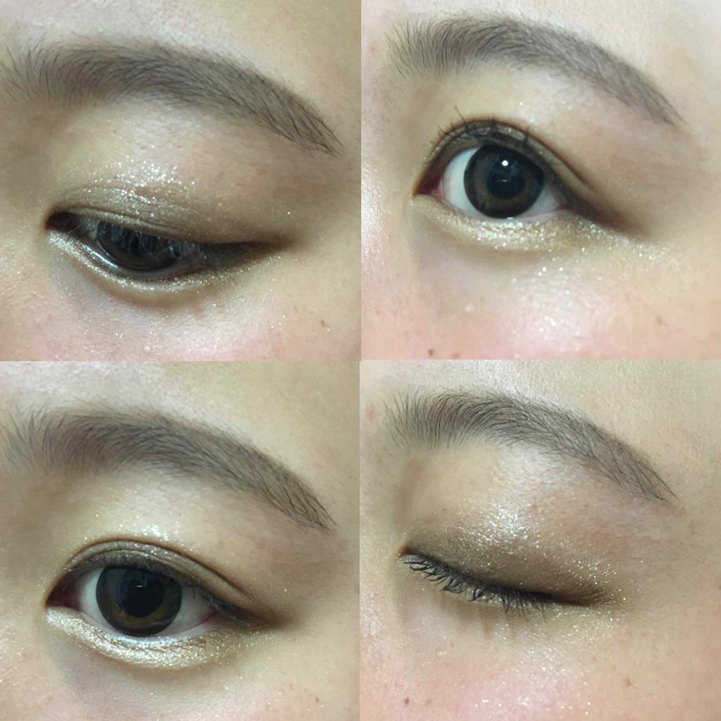 シャイニーシャドウ N/excel/単色アイシャドウを使ったクチコミ(2枚目)