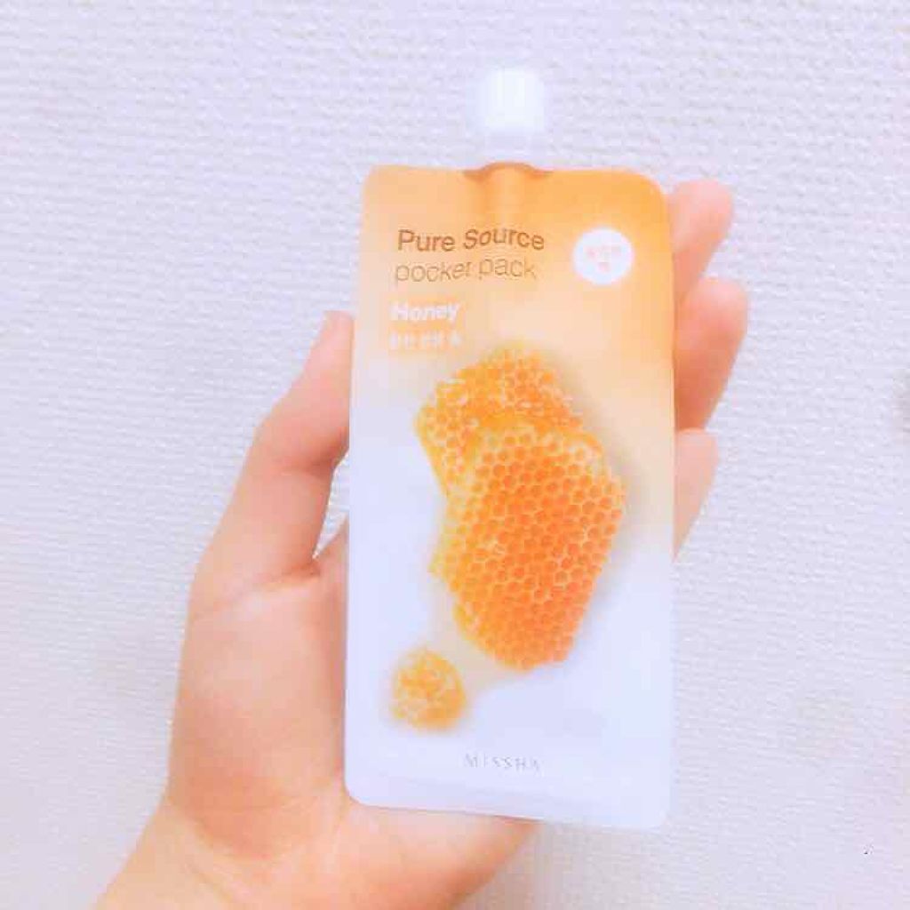 ピュア ソース シートマスク(HN)/ハチミツ/MISSHA/シートマスク・パックを使ったクチコミ（2枚目）