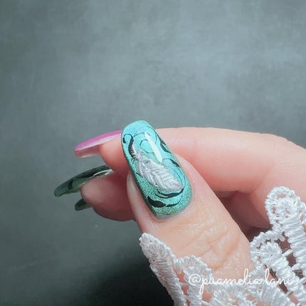 ウィークリージェル/HOMEI/ジェルネイルを使ったクチコミ(2枚目)