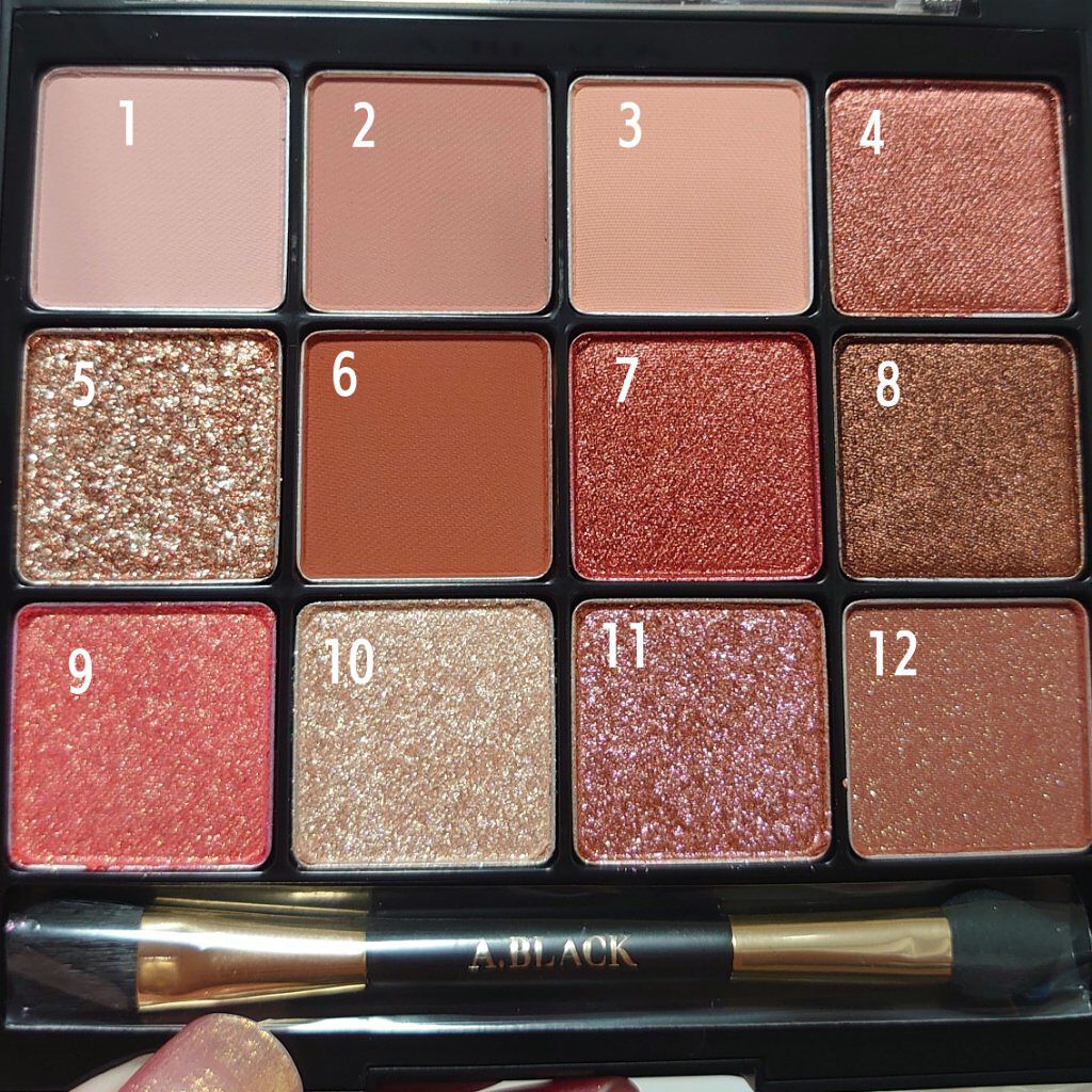 グラムチェンジマルチパレット/A.BLACK/マルチパレットを使ったクチコミ（2枚目）