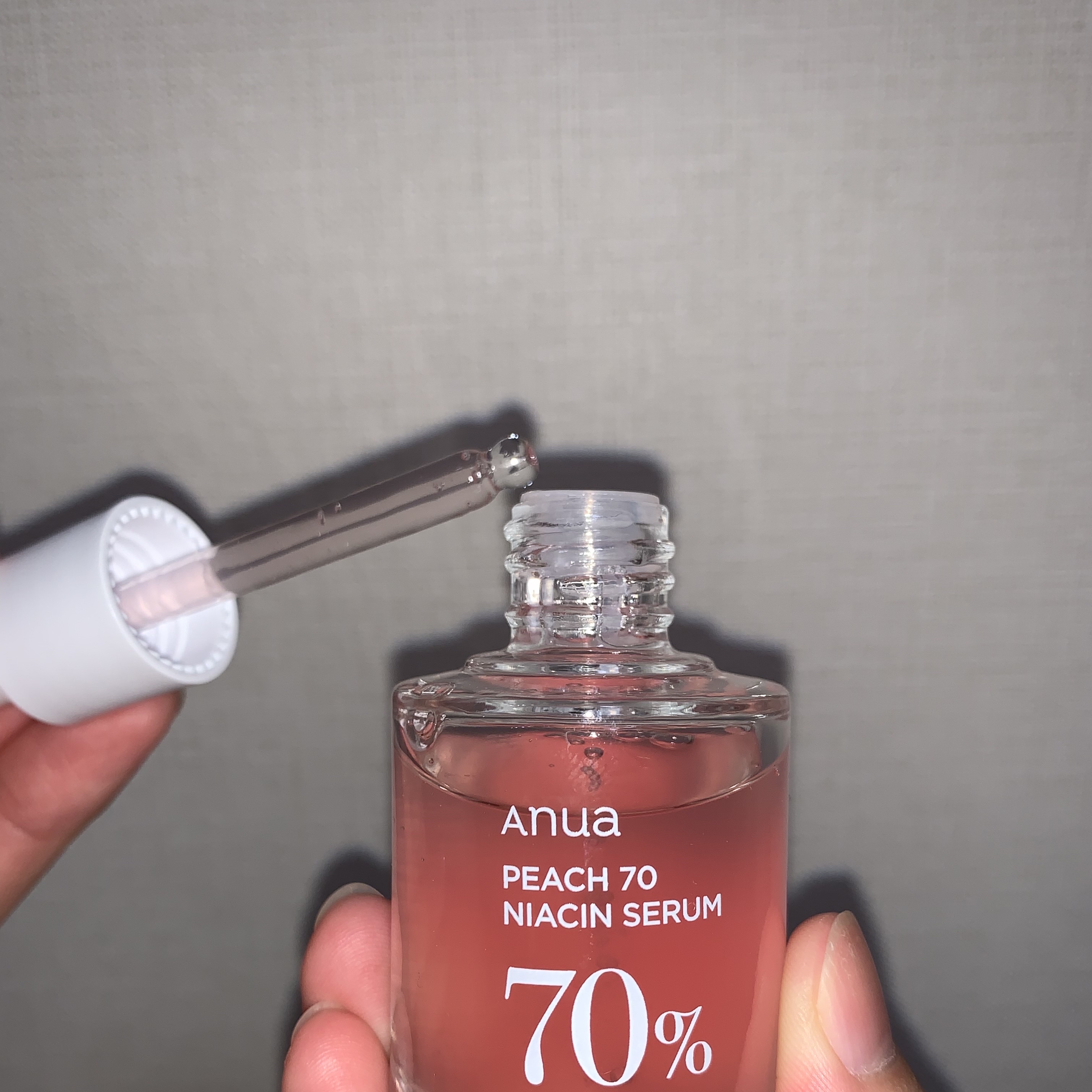 桃70%ナイアシンセラム/Anua/美容液を使ったクチコミ（2枚目）