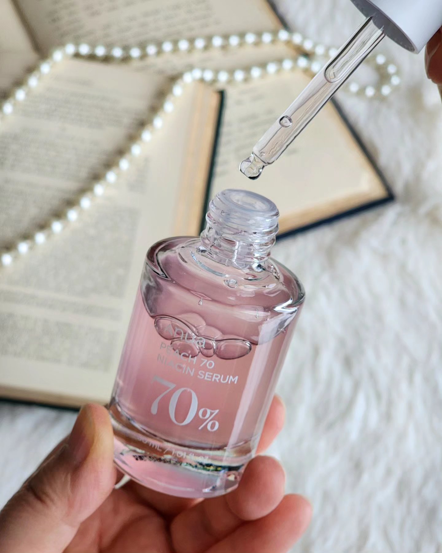 桃70%ナイアシンセラム/Anua/美容液を使ったクチコミ（1枚目）