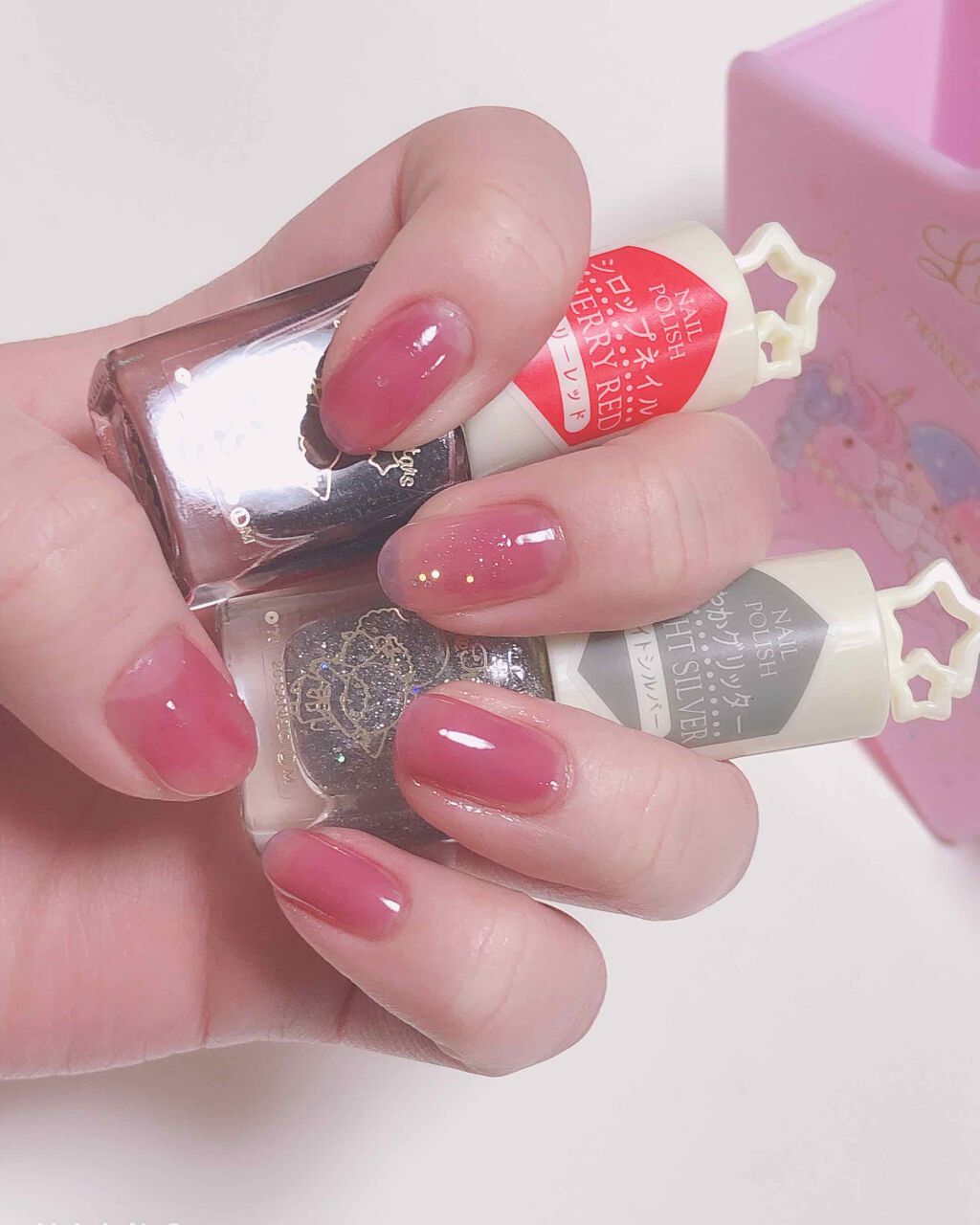 TWINKLE HAPPINESS GIRL/セリア/スティックアイシャドウを使ったクチコミ（1枚目）