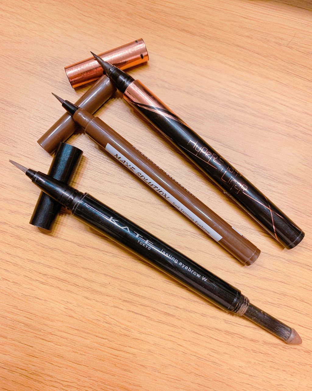 セルフタンニング アイブロウ/メークソリューション/リキッドアイブロウを使ったクチコミ（2枚目）