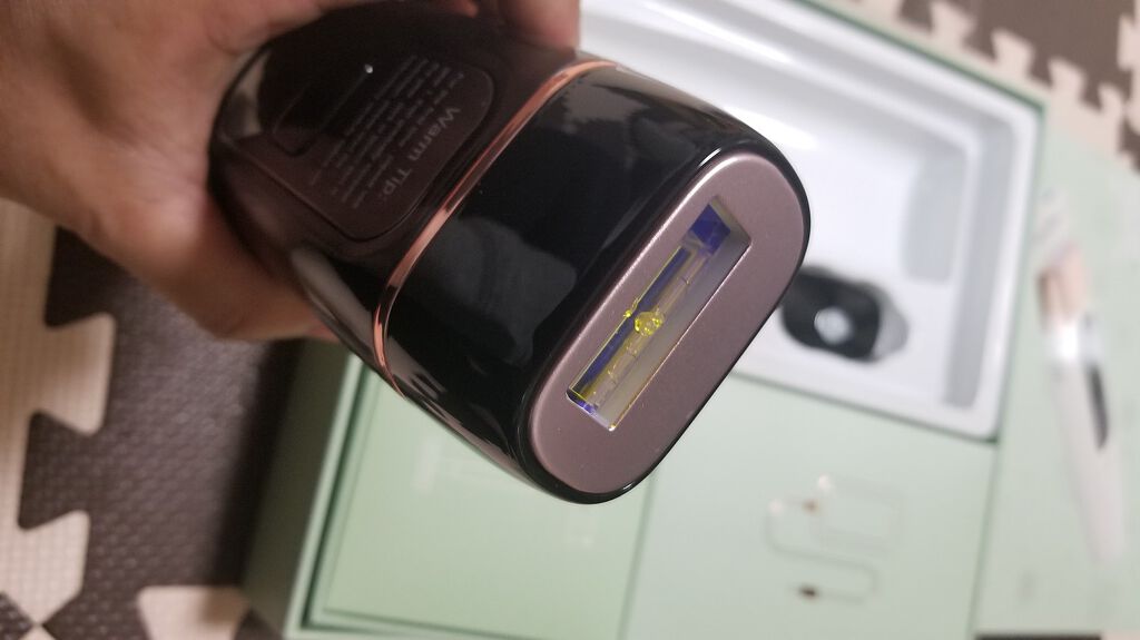 YAPAFA 光脱毛器 冷感脱毛/YAPAFA/家庭用脱毛器を使ったクチコミ(2枚目)