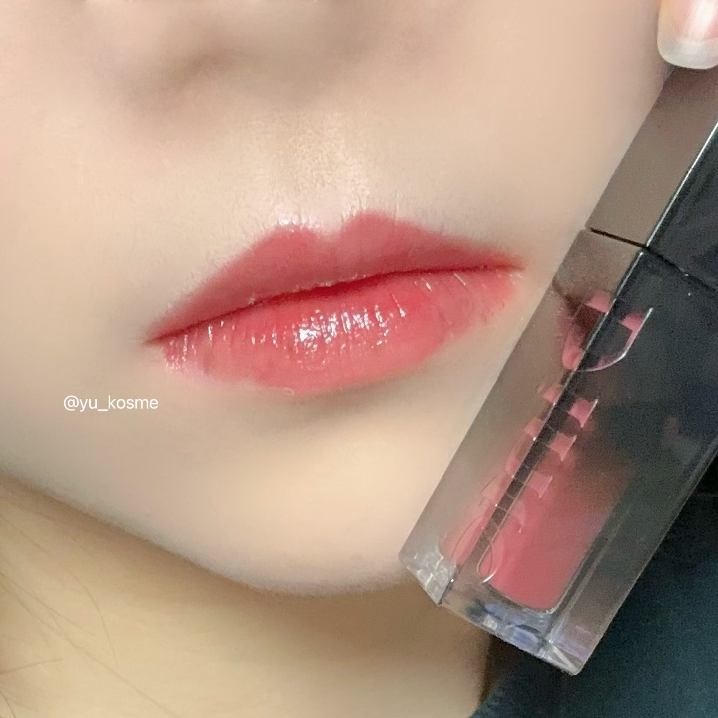 ブラーグロイリップティント 204 モデスティア/Dinto/リップティントを使ったクチコミ（3枚目）