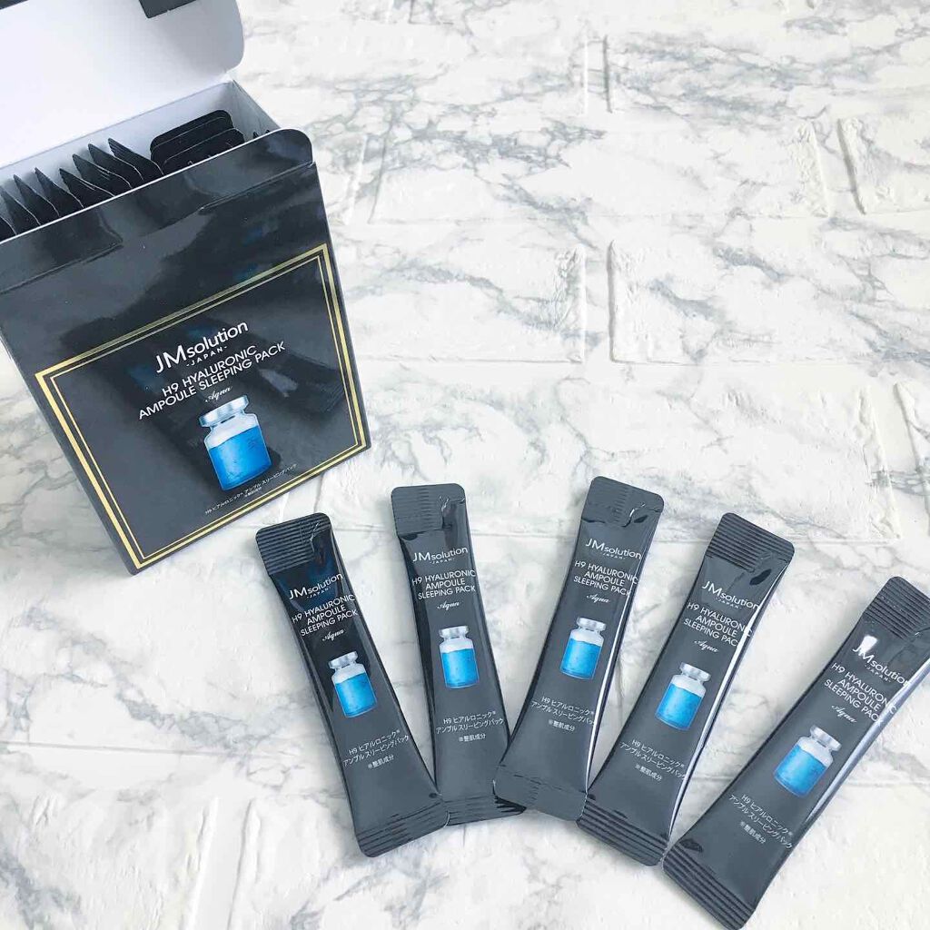 スリーピングパック ヒアルロニック/JMsolution/洗い流すパック・マスクを使ったクチコミ（1枚目）