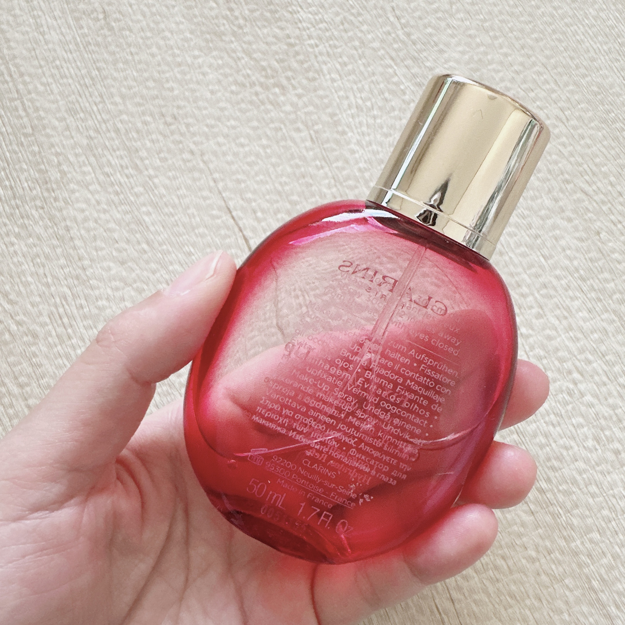 フィックス メイクアップ/CLARINS/ミスト状化粧水を使ったクチコミ（3枚目）