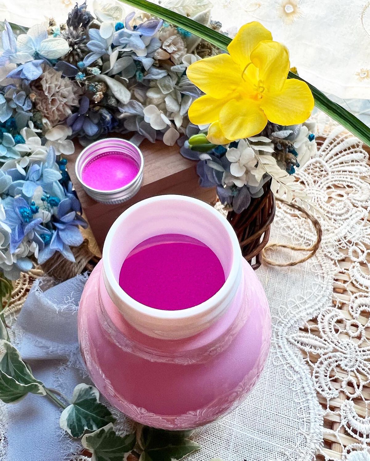 PrivateBeautyTokyo(プライベートビューティトウキョウ) GOOD SLEEP COLLECTION フレグランスバスパウダーのクチコミ「【グッドスリープコレクション
　　　　　　　　フレグランスバスパウダー】

肌リズムを整える時.....」（2枚目）