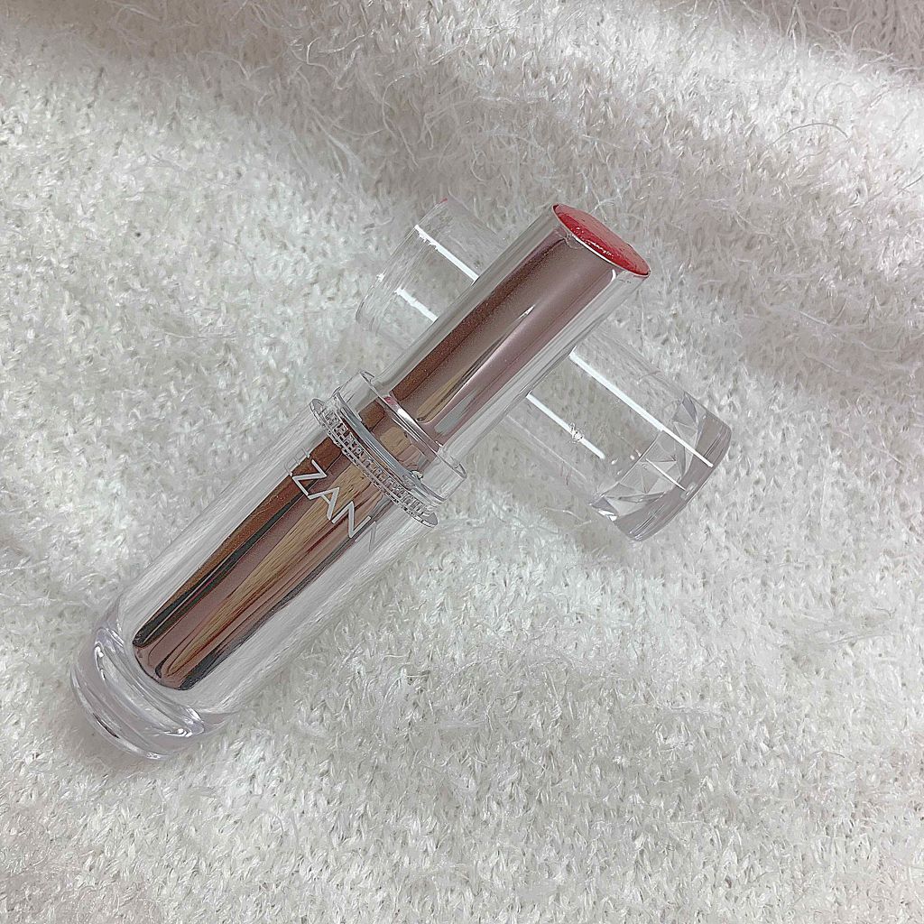 ラスティンググロスリップ/CEZANNE/口紅を使ったクチコミ(1枚目)