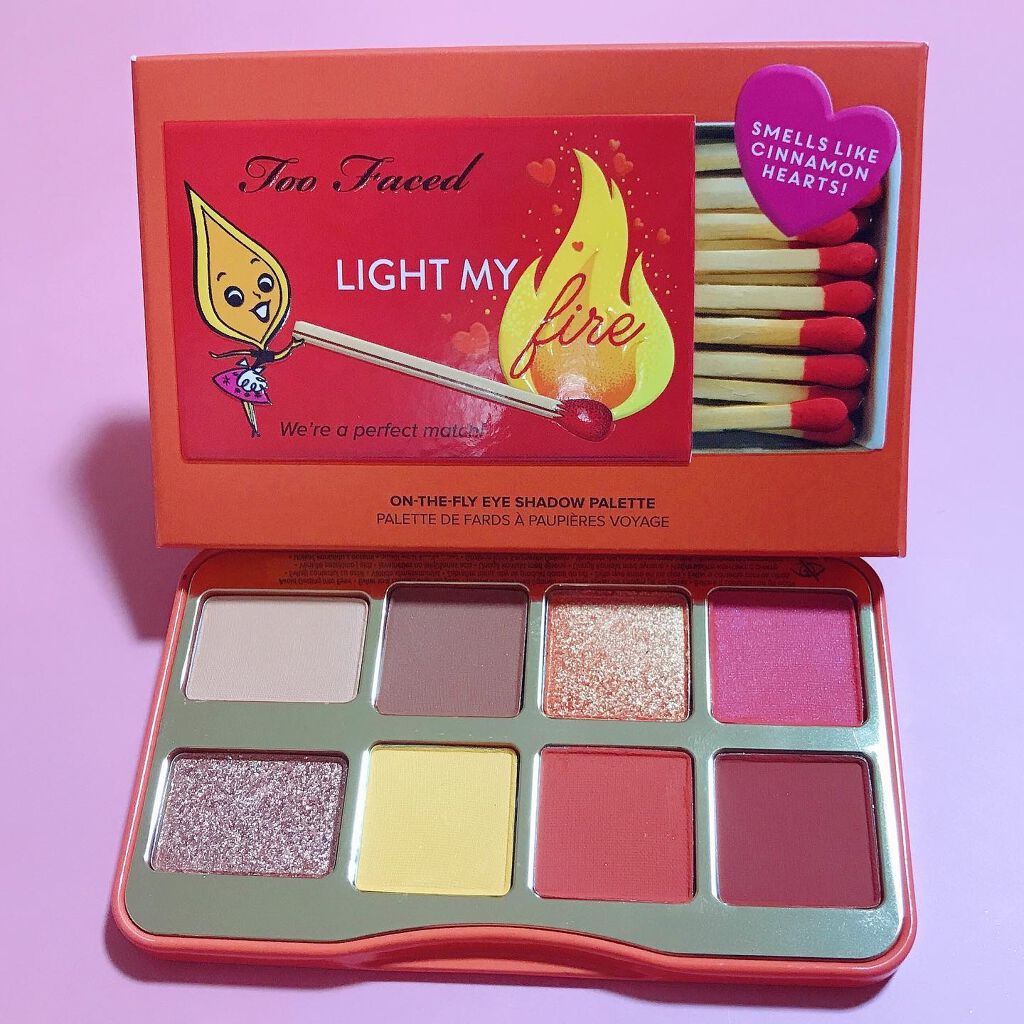 ライト マイ ファイヤー ミニ アイシャドウ パレット/Too Faced/アイシャドウパレットを使ったクチコミ(2枚目)