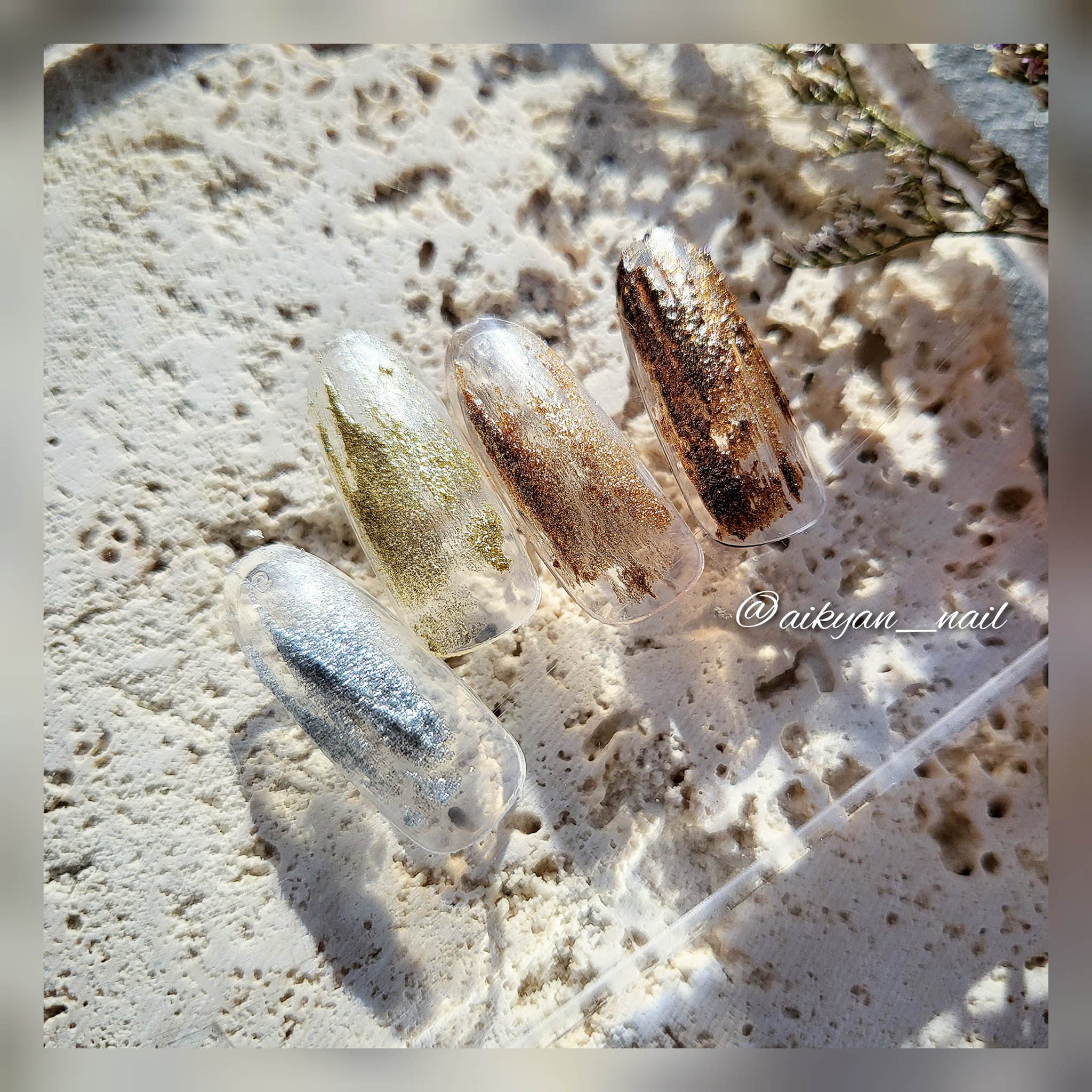 Inbity gritty gel/Petit Price/ジェルネイルを使ったクチコミ（3枚目）