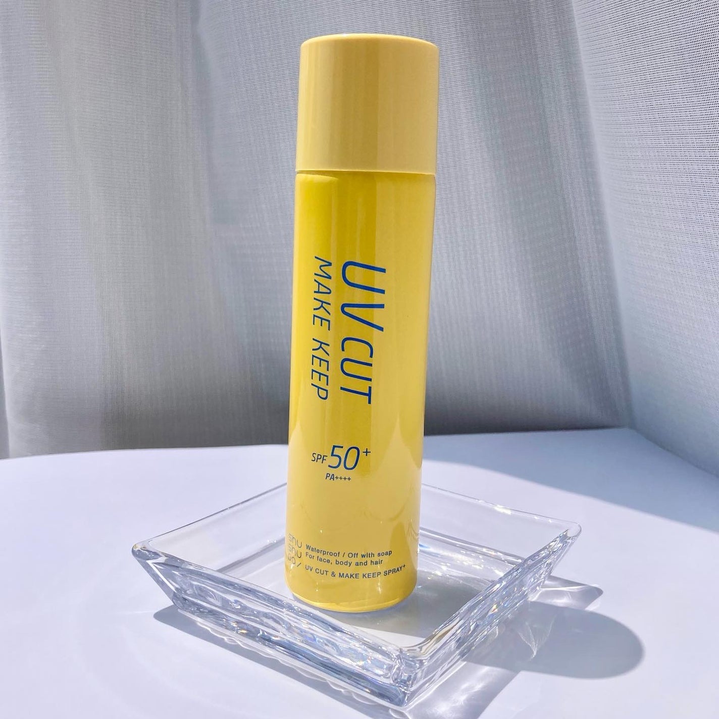 UVカット&メイクキープスプレー+ /shushupa!/日焼け止めミスト・スプレーを使ったクチコミ(4枚目)