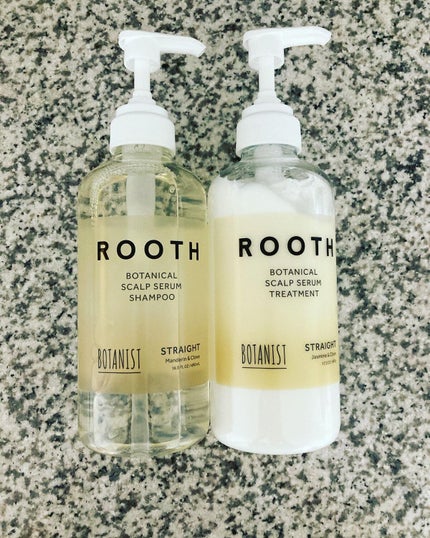 ルース ボタニカルスカルプセラム シャンプー・トリートメント(ストレート)/BOTANIST/市販シャンプーを使ったクチコミ(1枚目)