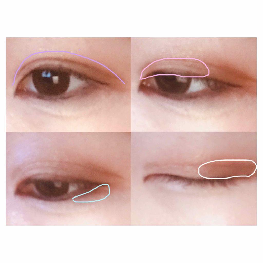 パーフェクトマルチアイズ/キャンメイク/アイシャドウパレットを使ったクチコミ（2枚目）