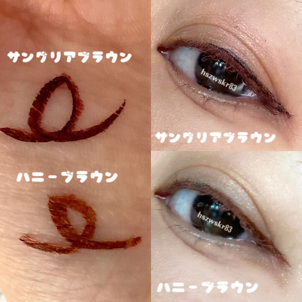 ラブ・ライナー リキッドアイライナー ブラウンニュアンスコレクション/ラブ・ライナー/リキッドアイライナーを使ったクチコミ(5枚目)