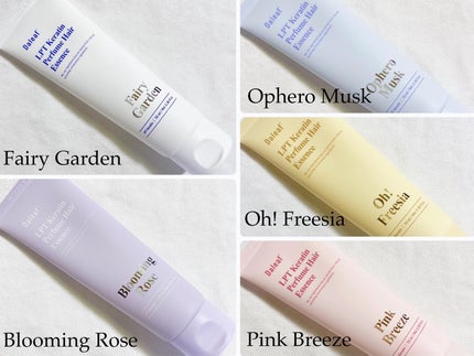 LPT Keratin パフュームヘアエッセンス Blooming Rose/Daleaf/ヘアミルクを使ったクチコミ(3枚目)