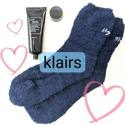 ミッドナイトブルーカーミングクリーム/Klairs/フェイスクリームを使ったクチコミ(1枚目)