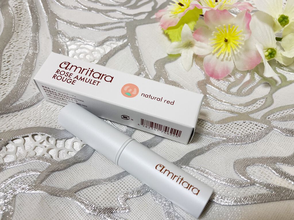 ローズ アミュレット ルージュ/AMRITARA/口紅を使ったクチコミ（3枚目）
