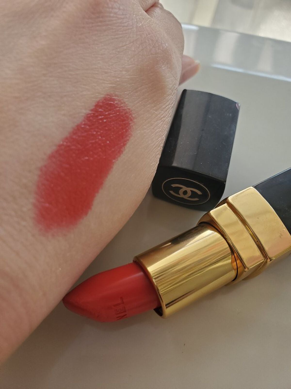ルージュ ココ/CHANEL/口紅を使ったクチコミ(2枚目)