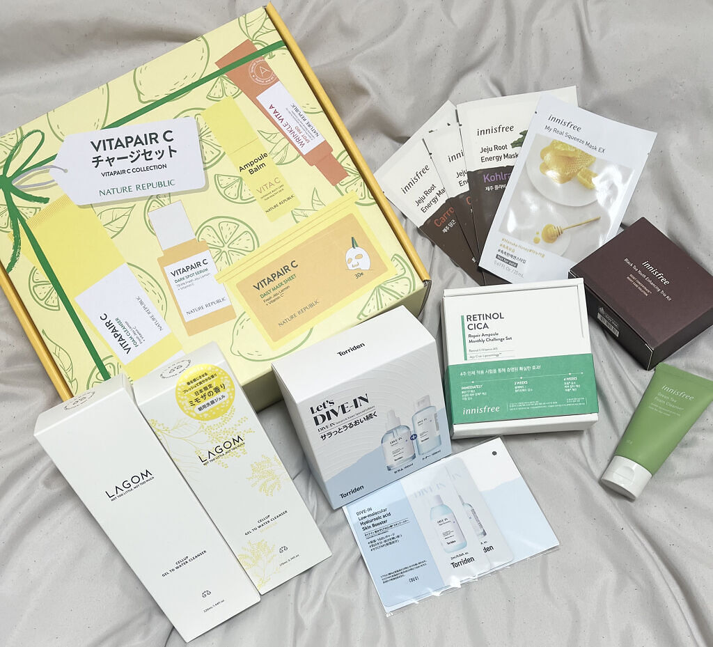 レチノール  シカ リペア セラム スペシャルセット/innisfree/美容液を使ったクチコミ（1枚目）