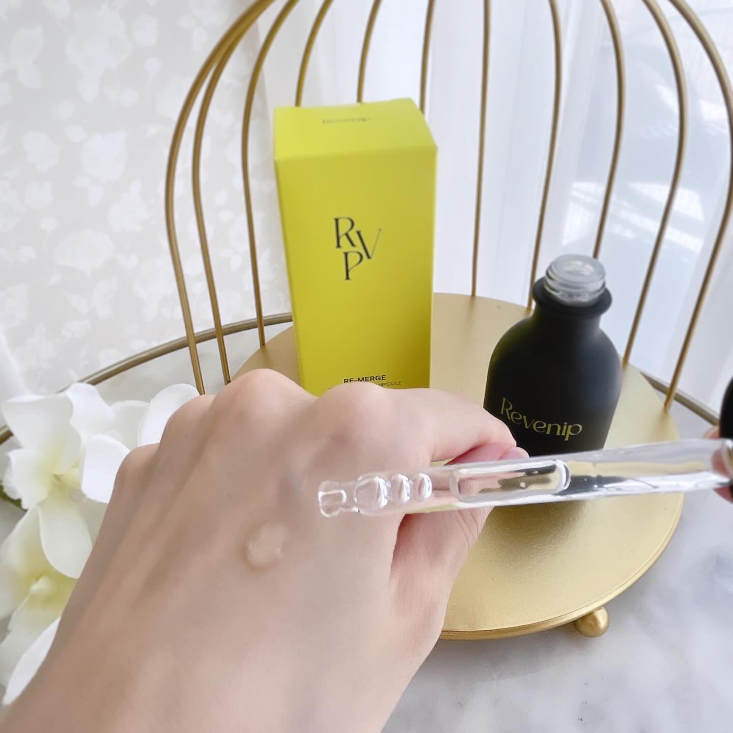 リマージ糸リフティングアンプル/REVENIP/美容液を使ったクチコミ（3枚目）