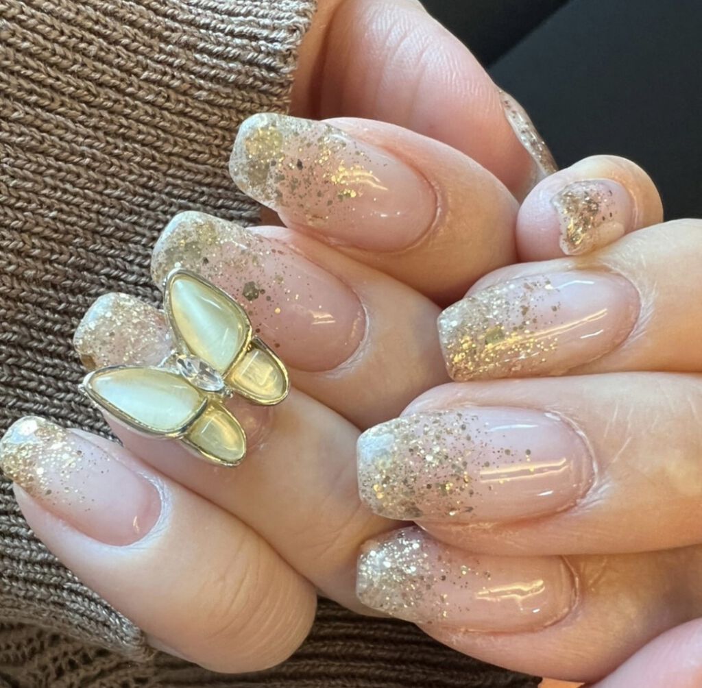 Naility！ ステップレスジェル UVトップジェル/Naility!/ジェルネイルを使ったクチコミ（2枚目）