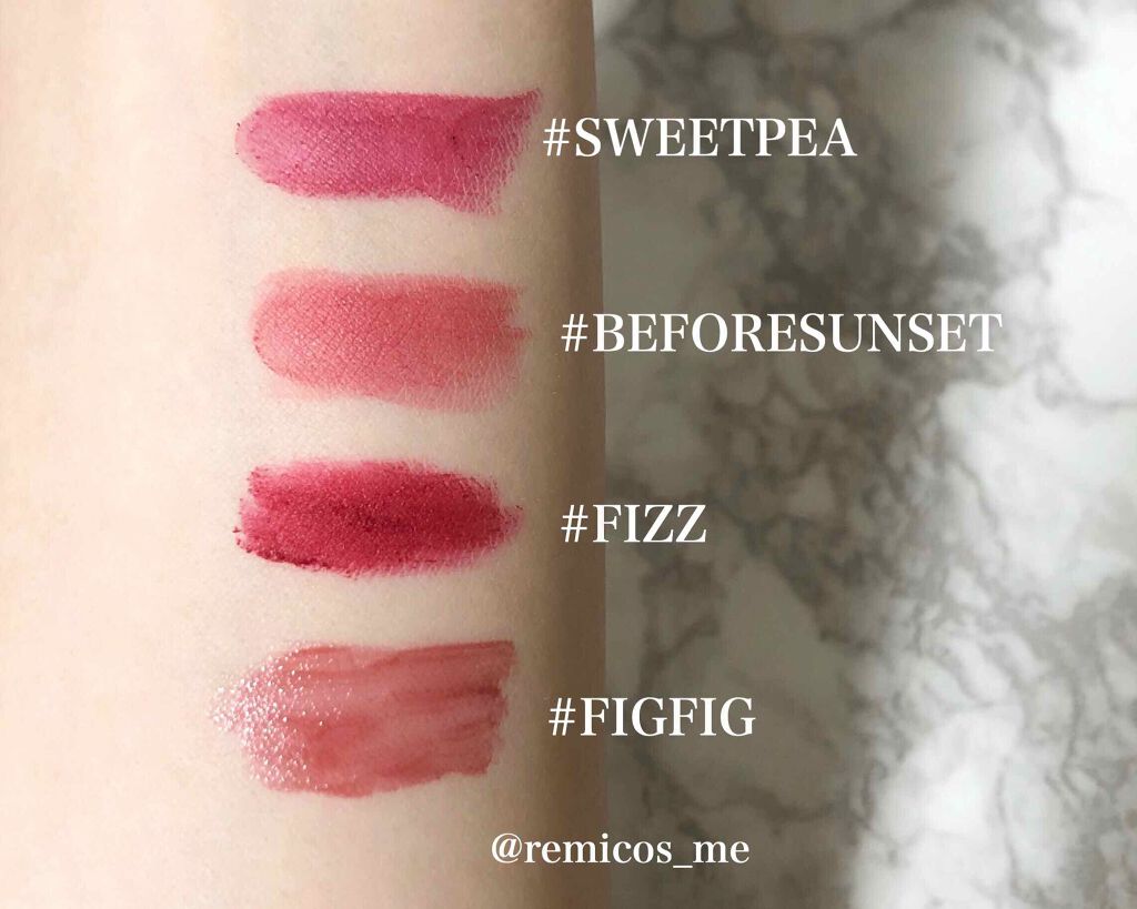 ジューシーラスティングティント/rom&nd/リップティントを使ったクチコミ（3枚目）