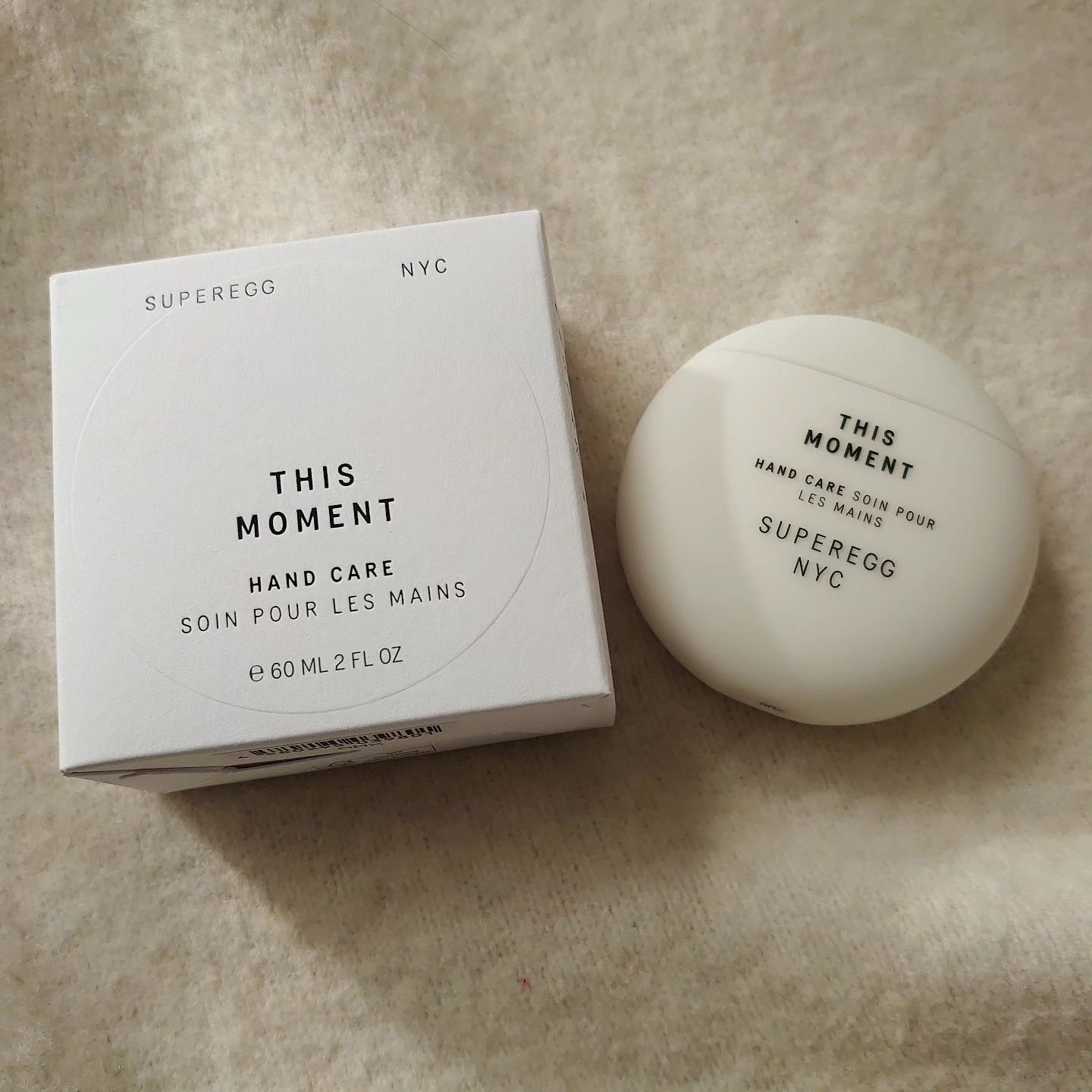 ディス モーメント ハンドケア/SUPEREGG /ハンドクリームを使ったクチコミ（1枚目）