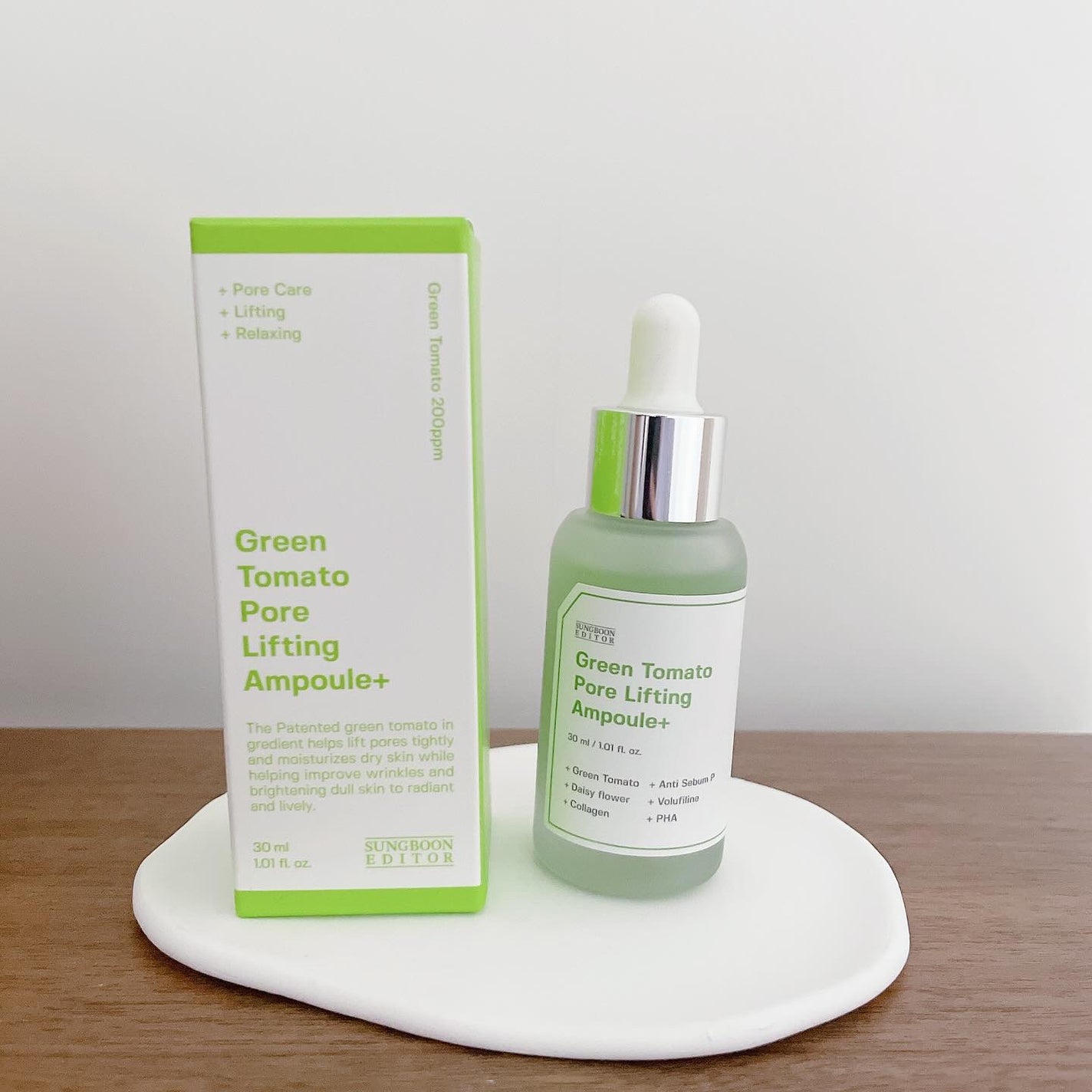 グリーントマトポアリフティングアンプル+/SUNGBOON EDITOR(成分エディター)/美容液を使ったクチコミ(3枚目)
