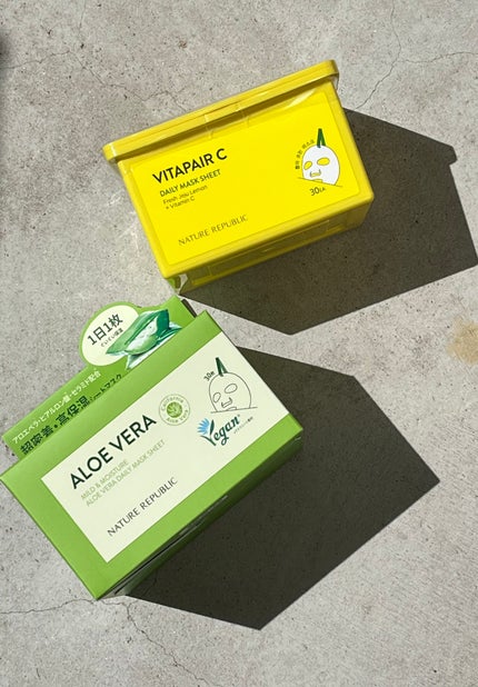 ビタペアCデイリーシートマスク/ネイチャーリパブリック/シートマスク・パックを使ったクチコミ(1枚目)