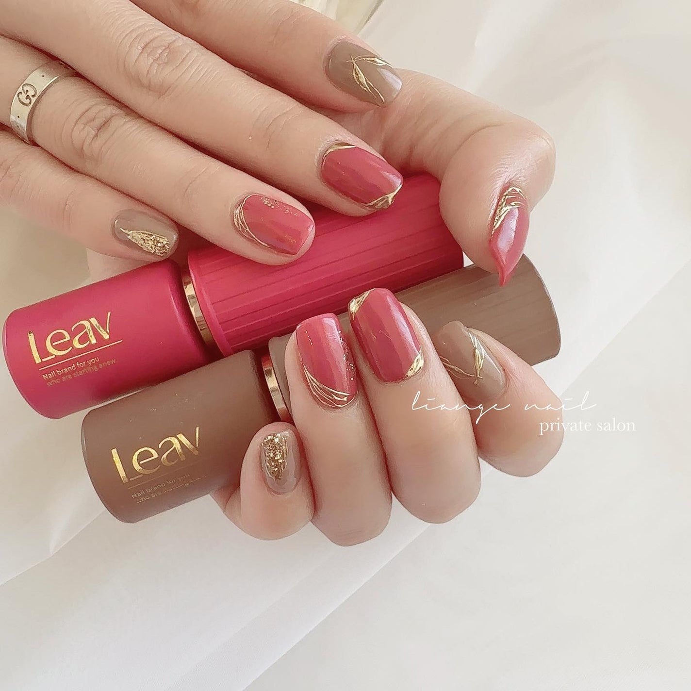 Yuki on LIPS 「@leavnail_official_jp▫︎No.63▫︎N..」(1枚目)