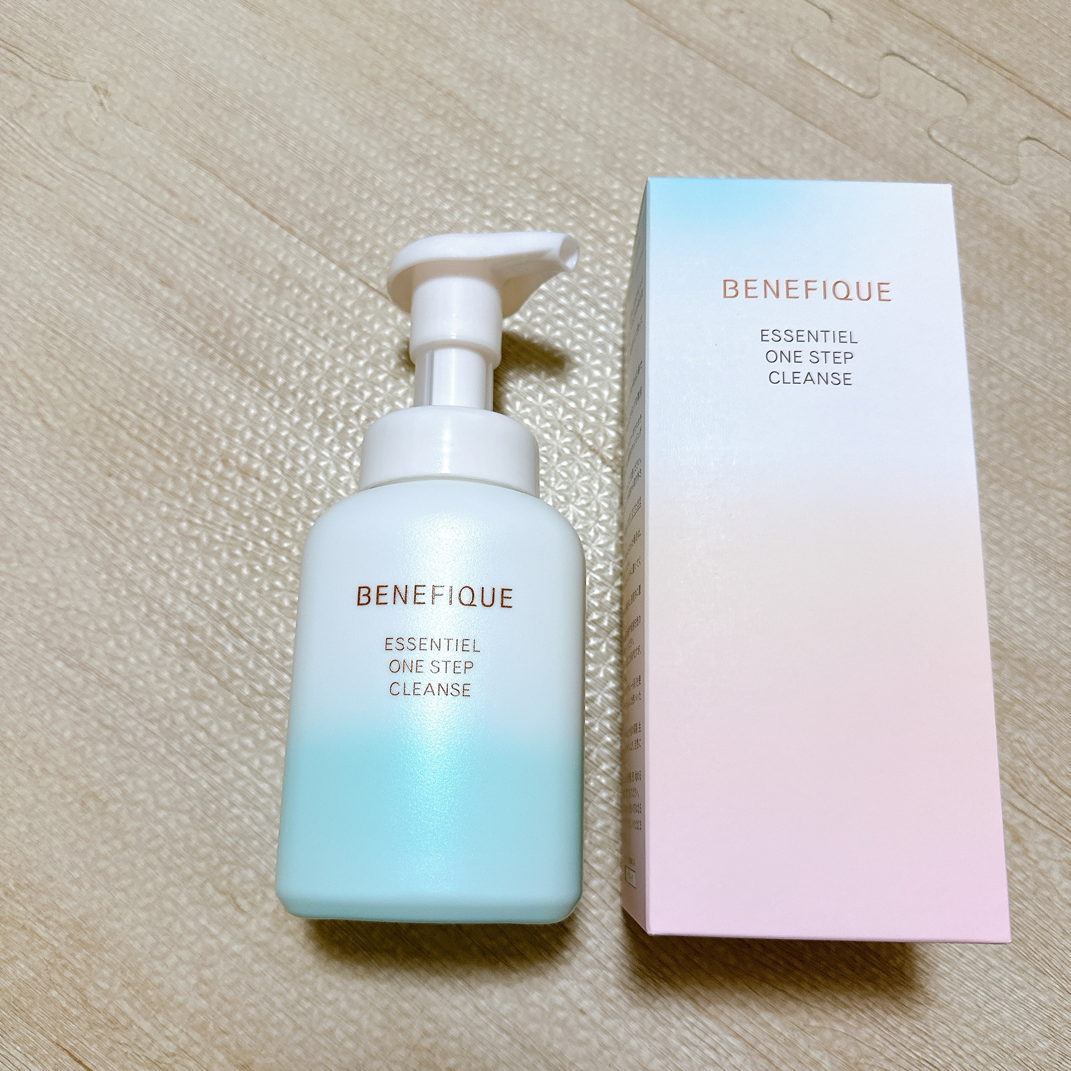 エッセンシャル ワンステップクレンズ/BENEFIQUE/泡洗顔を使ったクチコミ（2枚目）