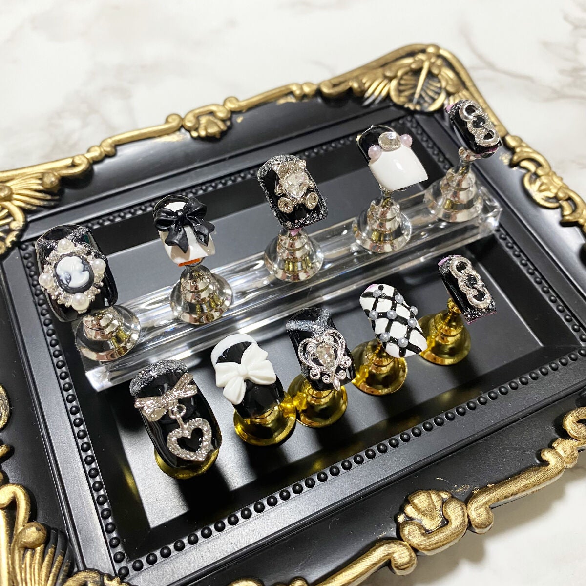 ジェルネイル(ライト対応)/セリア/ジェルネイルを使ったクチコミ(2枚目)