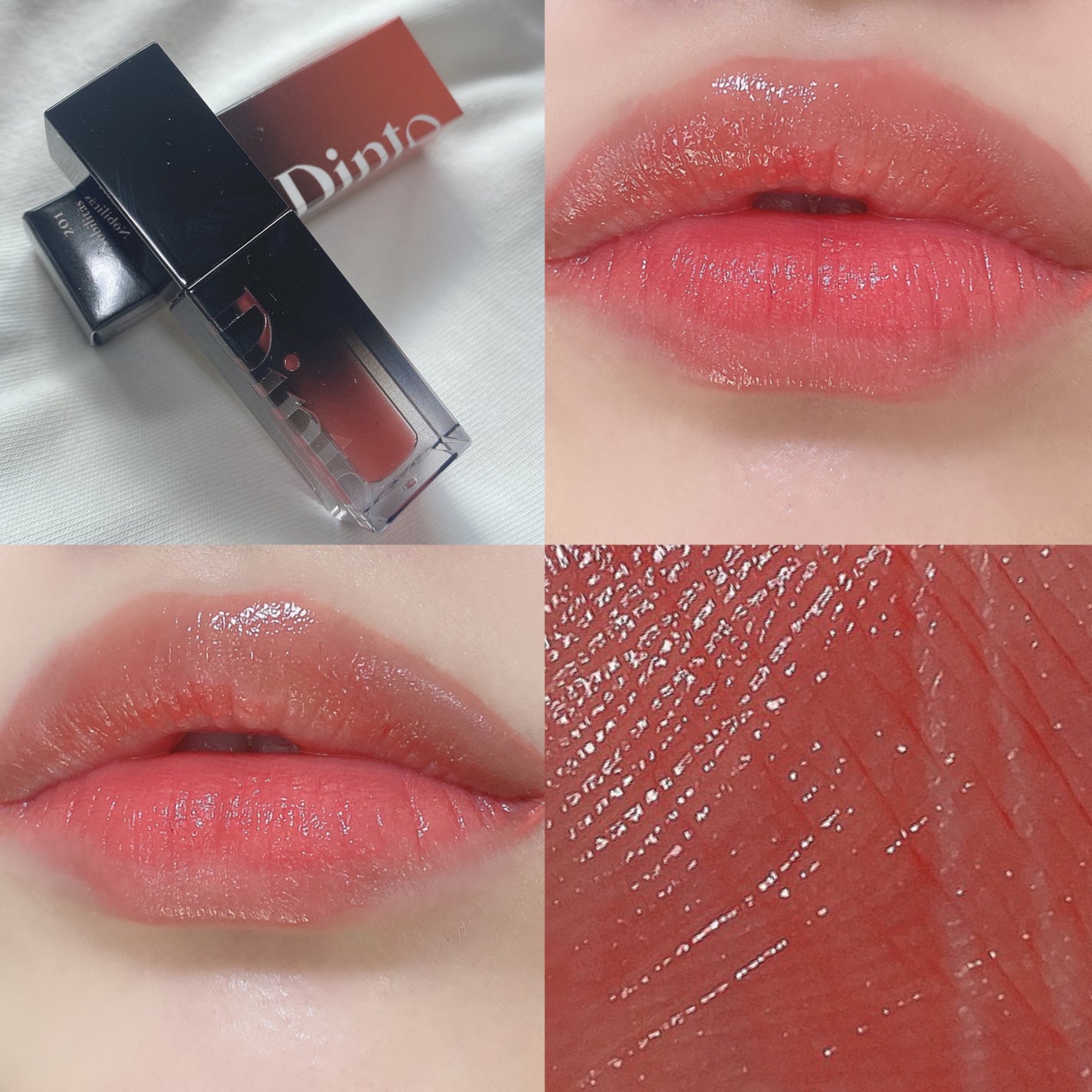 ブラーグロイリップティント/Dinto/リップティントを使ったクチコミ(1枚目)