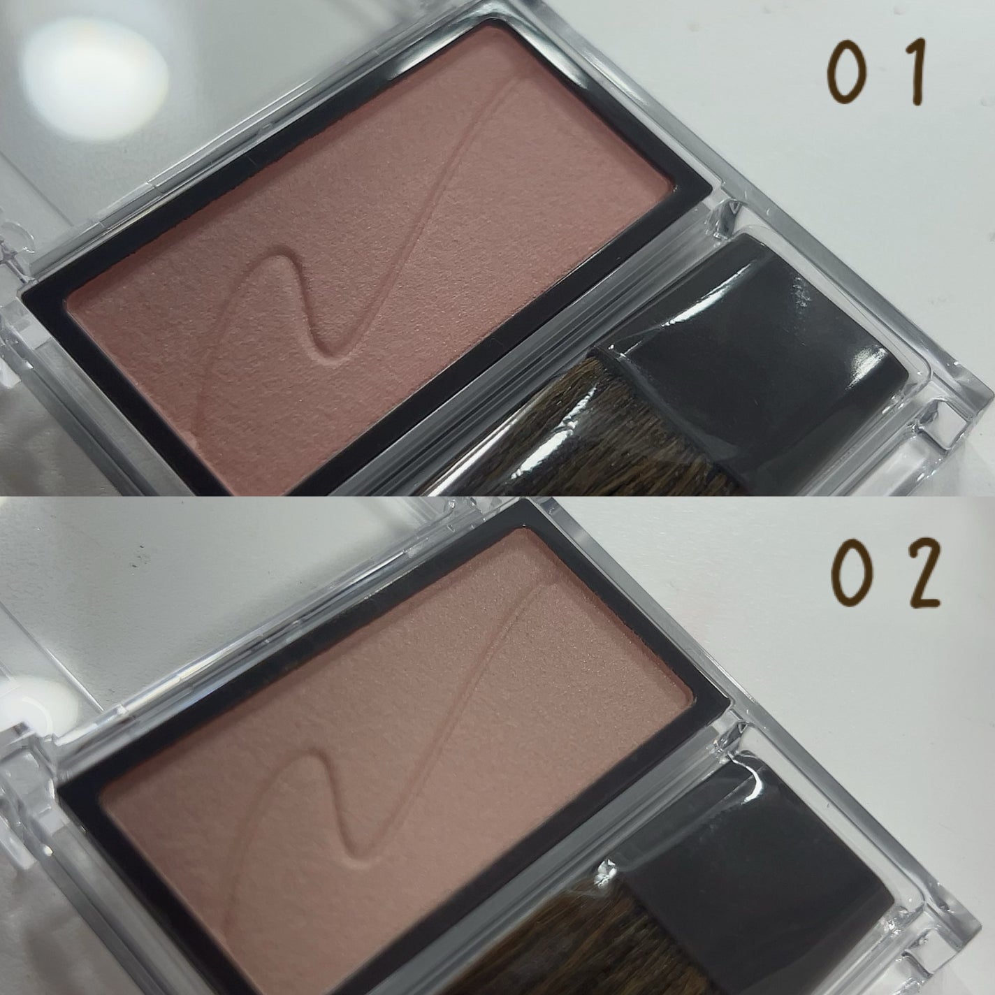 チークブラッシュ/CEZANNE/パウダーチークを使ったクチコミ(2枚目)