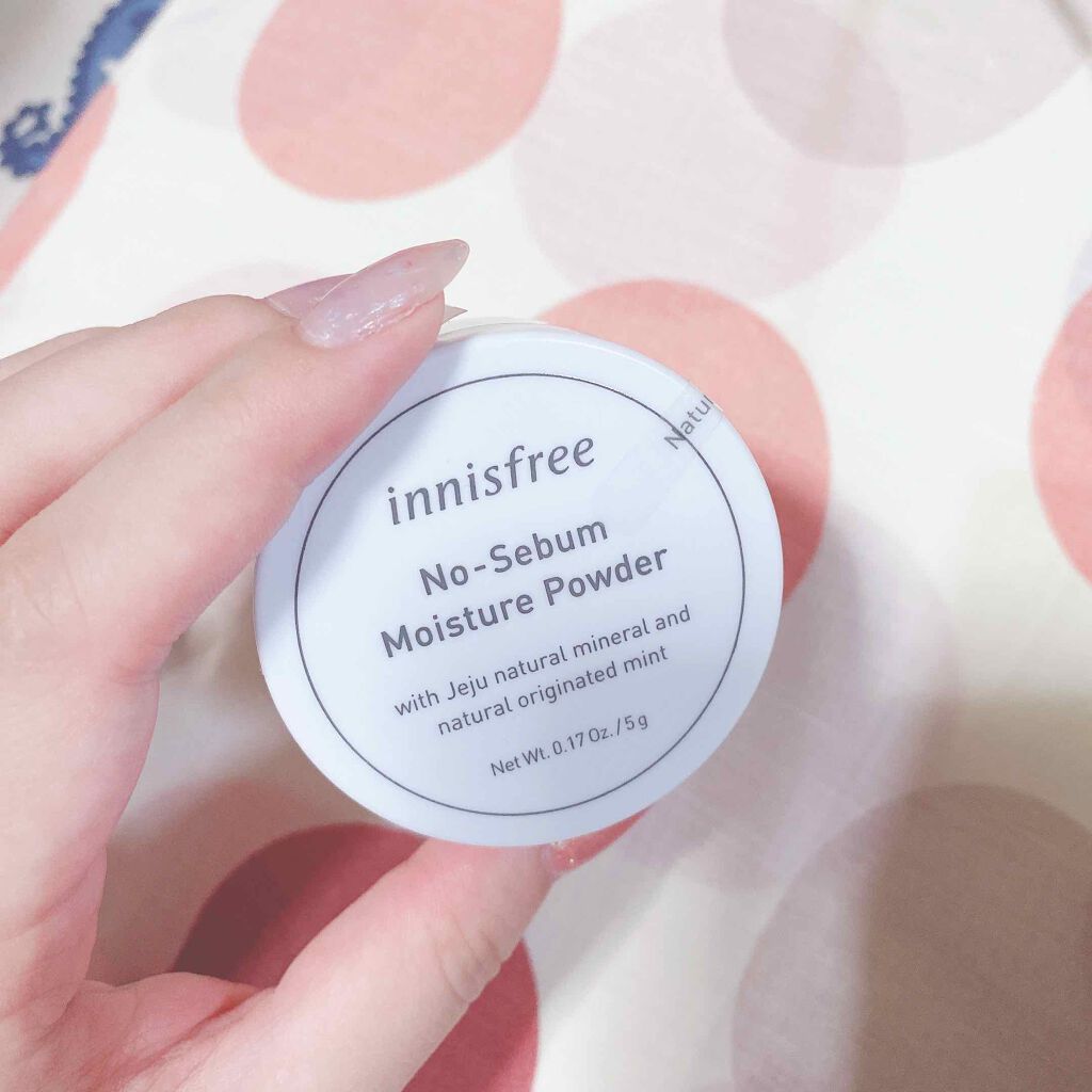 ノーセバム モイスチャーパウダー/innisfree/プレストパウダーを使ったクチコミ(1枚目)