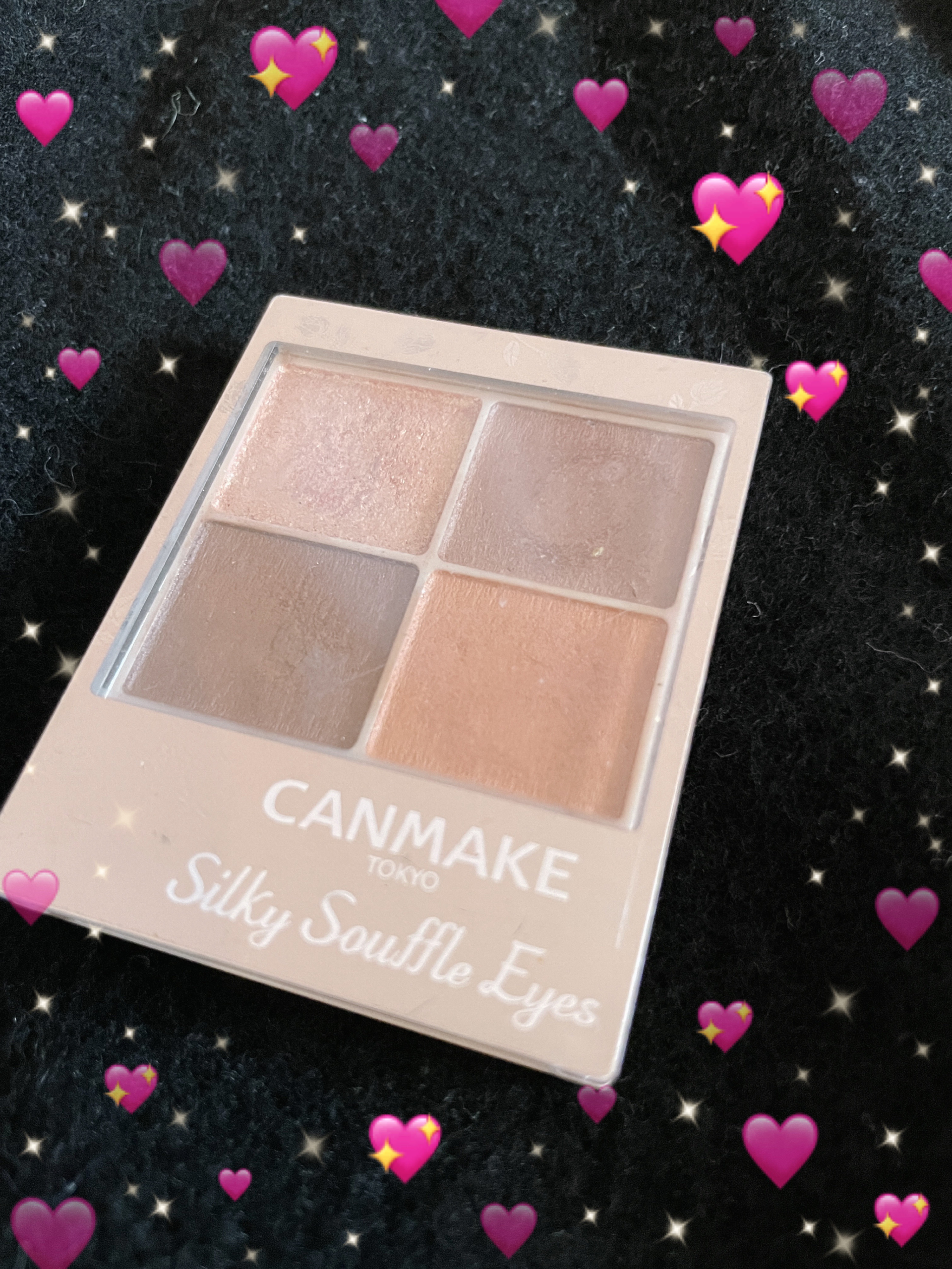 シルキースフレアイズ（マットタイプ）/キャンメイク/アイシャドウパレットを使ったクチコミ（1枚目）