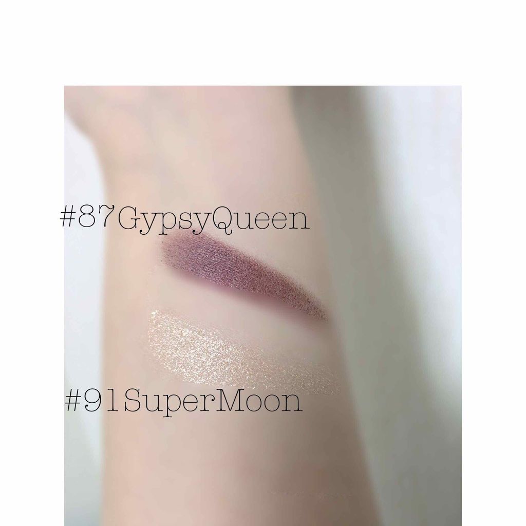 アディクション ザ アイシャドウ 91 Super Moon (P) /ADDICTION/単色アイシャドウを使ったクチコミ（3枚目）