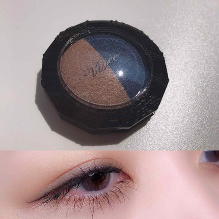 ダブルヴェール アイズ BL-4 ネイビーブロンズ系/Visée/アイシャドウパレットを使ったクチコミ(1枚目)